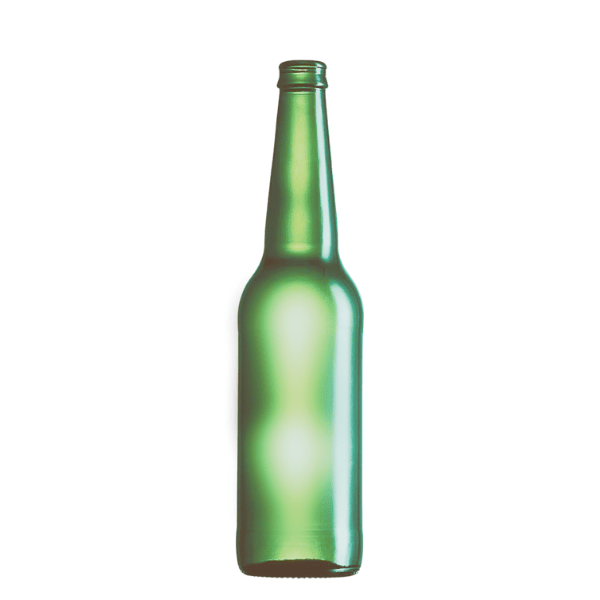 Beer bottle craft 330ml crown glass amber