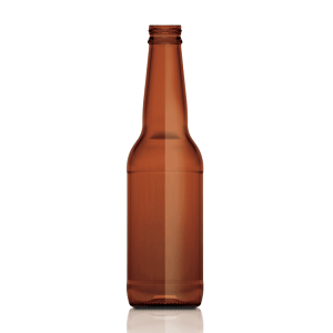 330ml Beer Bottle Crown Seal Twist – Amber