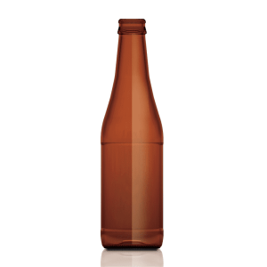 330ml Craft Beer Bottle Crown Seal Pry off – Amber
